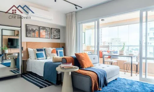 Apartamento com 1 Quarto à venda, 42m² no Campo Belo, São Paulo