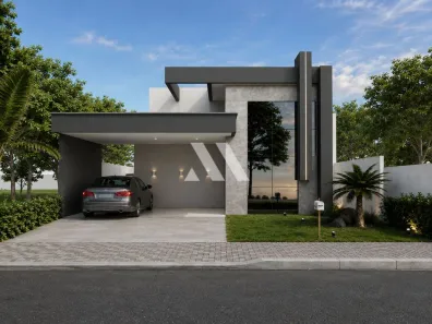 Casa de Condomínio com 3 Quartos à venda, 122m² no Cajupiranga, Parnamirim
