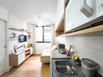 Apartamento com 1 Quarto para alugar, 24m² no Butantã, São Paulo