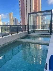 Flat com 1 Quarto para venda ou aluguel, 30m² no Manaíra, João Pessoa