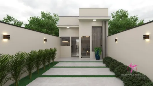 Casa com 2 Quartos à venda, 62m² no Jardim Santa Rita, Leme
