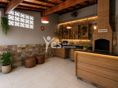 Casa com 3 Quartos para alugar, 203m² no Vila Assunção, Santo André