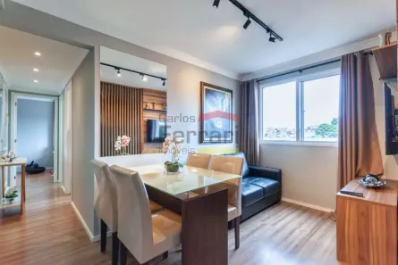 Apartamento com 2 Quartos à venda, 40m² no Vila Zat, São Paulo
