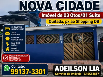Casa com 3 Quartos à venda, 86m² no Nova Cidade, Manaus