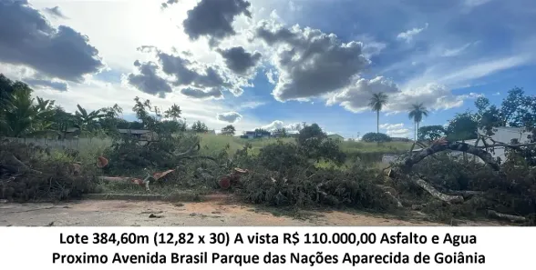 Lote/Terreno à venda, 384m² no Parque das Nações, Aparecida de Goiânia