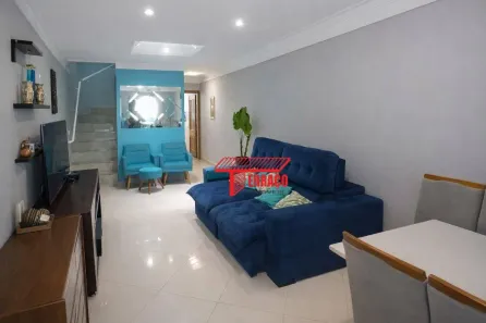 Sobrado com 3 Quartos à venda, 150m² no Vila Helena, Santo André