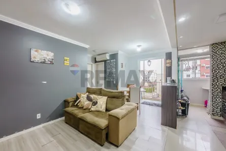 Apartamento com 2 Quartos à venda, 55m² no Fátima, Canoas
