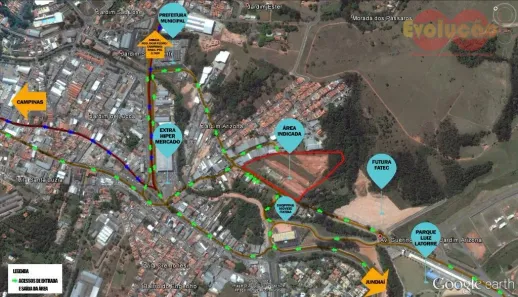 Lote/Terreno à venda, 14071m² no Jardim Arizona, Itatiba