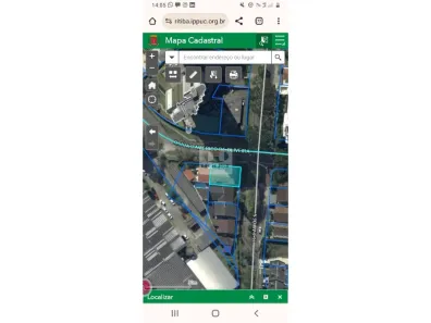 Lote/Terreno à venda, 208m² no Cabral, Curitiba