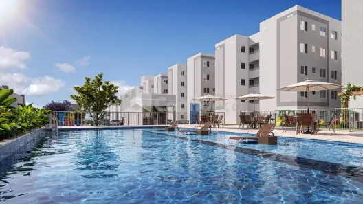 Apartamento com 2 Quartos à venda, 41m² no Parque Albano (Jurema), Caucaia
