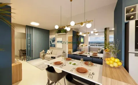 Apartamento com 2 Quartos à venda, 71m² no Jardim das Colinas, São José dos Campos