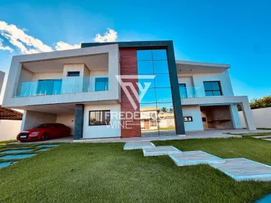 Casa de Condomínio com 4 Quartos à venda, 550m² no Zona de Expansão (Olhos D'Agua), Barra dos Coqueiros