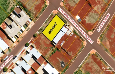Lote/Terreno à venda, 430m² no Jardim Novo Paulista, Maringá