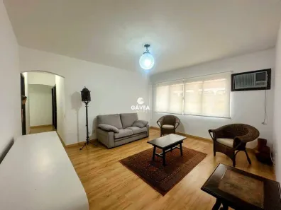Apartamento com 2 Quartos para alugar, 120m² no Gonzaga, Santos
