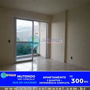 Apartamento com 3 Quartos à venda, 65m² no Alcântara, São Gonçalo