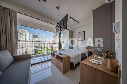 Apartamento com 1 Quarto para alugar, 24m² no Vila Gomes Cardim, São Paulo