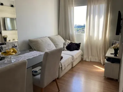 Apartamento com 2 Quartos para alugar, 45m² no Loteamento Villa Branca, Jacareí