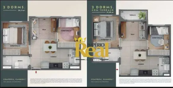 Apartamento com 2 Quartos à venda, 38m² no Parque Residencial da Lapa, São Paulo