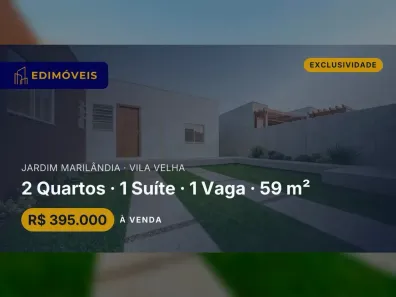 Casa com 2 Quartos à venda, 59m² no Jardim Marilândia, Vila Velha