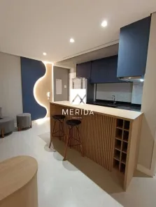 Apartamento com 1 Quarto para alugar, 42m² no Jardim, Santo André