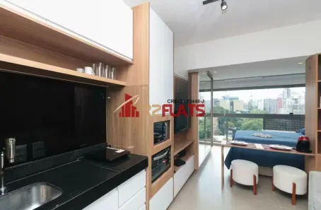 Flat com 1 Quarto para alugar, 26m² no Pinheiros, São Paulo
