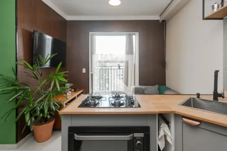 Apartamento com 2 Quartos à venda, 36m² no Jardim Caravelas, São Paulo