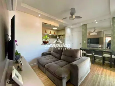 Apartamento com 3 Quartos para alugar, 87m² no Jardim Ipiranga, Americana
