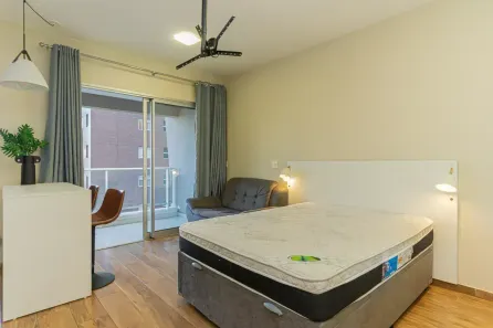 Apartamento com 1 Quarto para alugar, 36m² no Cidade Monções, São Paulo