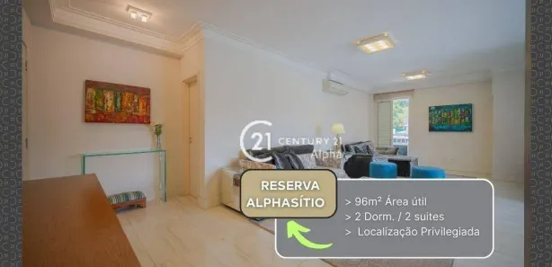 Apartamento com 2 Quartos à venda, 96m² no Tamboré, Santana de Parnaíba