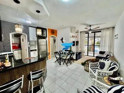 Apartamento com 3 Quartos à venda, 90m² no Enseada, Guarujá