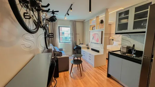 Apartamento com 1 Quarto para alugar, 30m² no Jardim Paulista, São Paulo