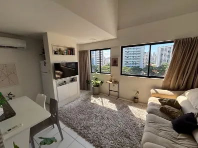 Apartamento com 1 Quarto para alugar, 32m² no Graças, Recife