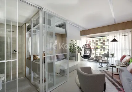 Apartamento com 1 Quarto à venda, 36m² no Indianópolis, São Paulo