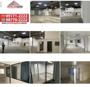 Galpão/Depósito/Armazém para alugar, 1000m² no Pirajá, Salvador