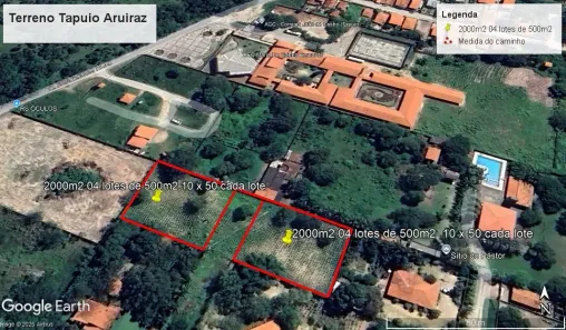 Lote/Terreno à venda, 2000m² no , Aquiraz