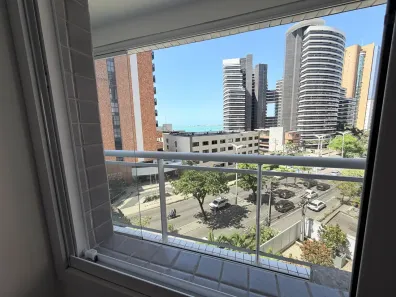 Apartamento com 2 Quartos para alugar, 47m² no Meireles, Fortaleza