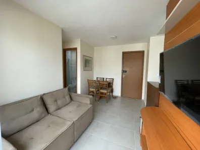 Apartamento com 2 Quartos para alugar, 47m² no Ponta Negra, Manaus