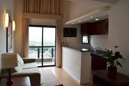 Flat com 1 Quarto para alugar, 52m² no Moema, São Paulo