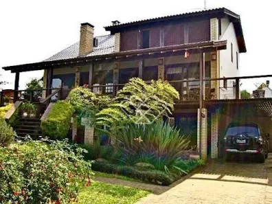 Casa com 5 Quartos à venda, 380m² no Condomínio Campestre Paragem dos Verdes Campos (Barro Vermelho), Gravataí