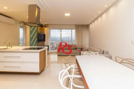 Apartamento com 1 Quarto para alugar, 68m² no Aparecida, Santos