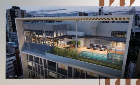 Flat com 1 Quarto à venda, 24m² no Lourdes, Belo Horizonte