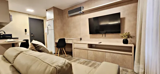 Apartamento com 1 Quarto para alugar, 30m² no Centro, Curitiba