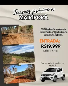 Lote/Terreno à venda, 600m² no Área Rural de Mairiporã, Mairiporã