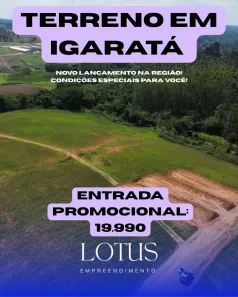 Lote/Terreno à venda, 600m² no Centro, Igaratá