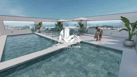 Apartamento com 2 Quartos à venda, 51m² no Centro, Santos