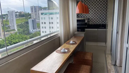 Apartamento com 3 Quartos para alugar, 115m² no Vila da Serra, Nova Lima