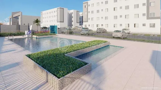 Apartamento com 2 Quartos à venda, 41m² no Jardim Planalto, Parnamirim