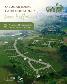 Lote/Terreno à venda, 600m² no Recanto dos Lagos, Juiz de Fora
