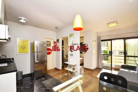 Apartamento com 1 Quarto para alugar, 40m² no Jardim Paulista, São Paulo