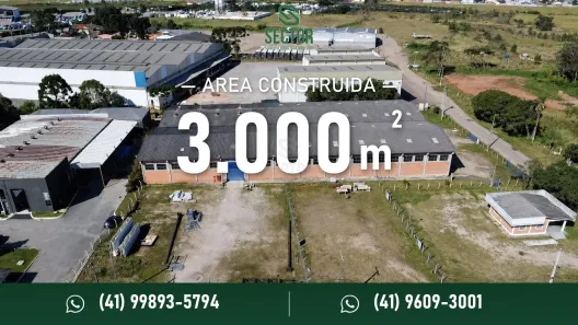 Galpão/Depósito/Armazém para alugar, 5000m² no Costeira, São José dos Pinhais